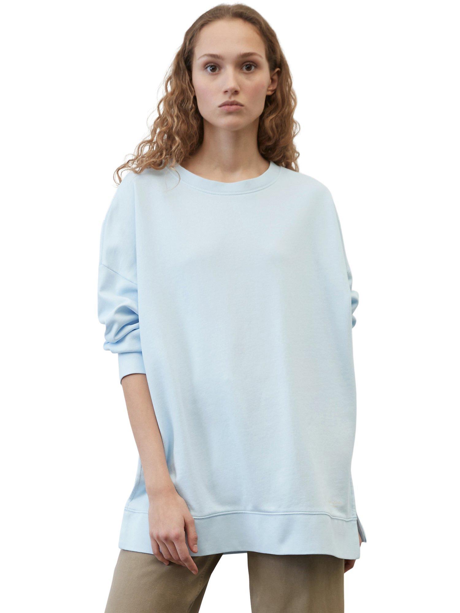 Marc O'Polo Oversized Cotton Sweatshirt, Spring Sky
