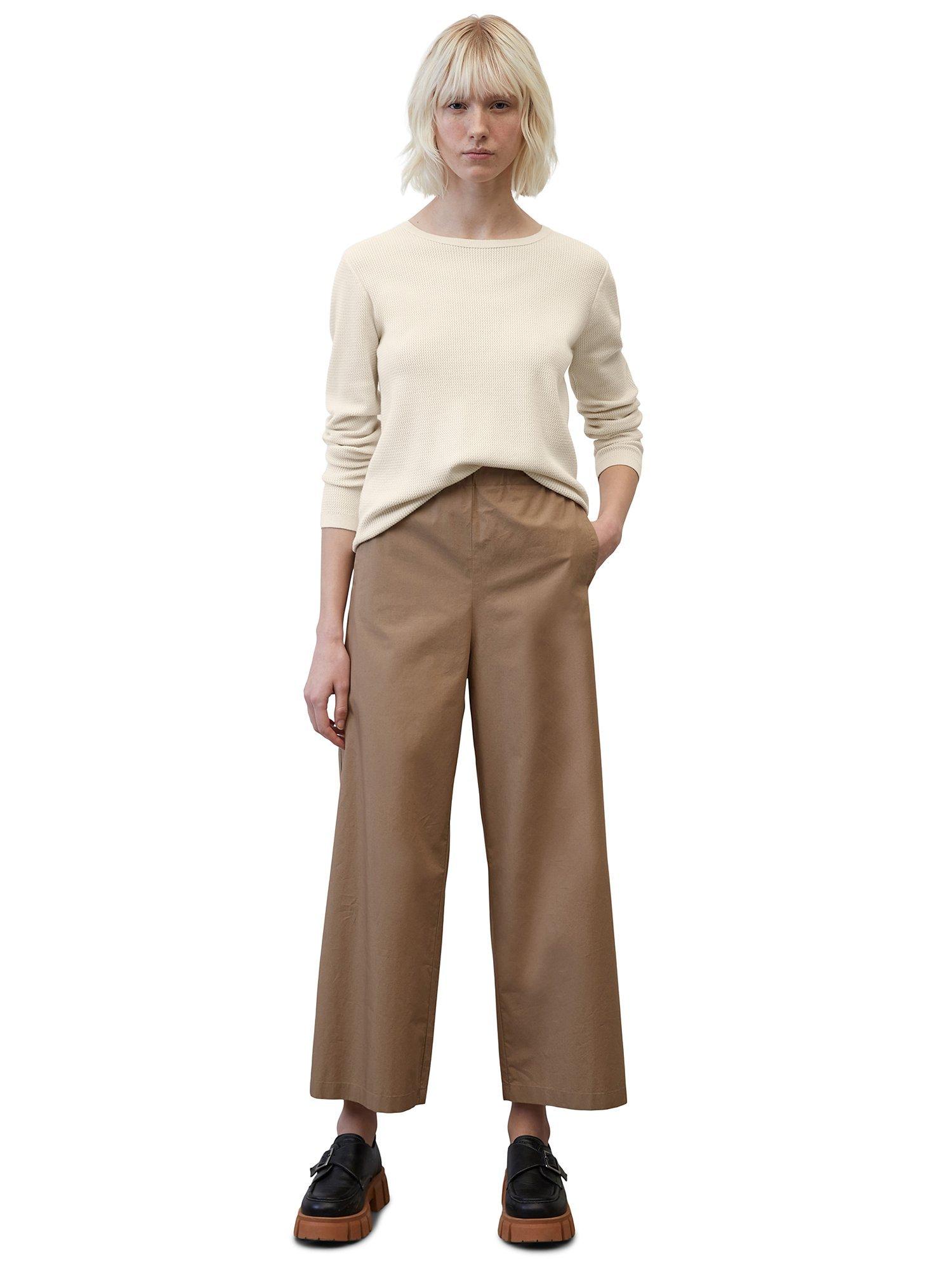 Marc O'Polo Cotton Jumper, Chalky Sand