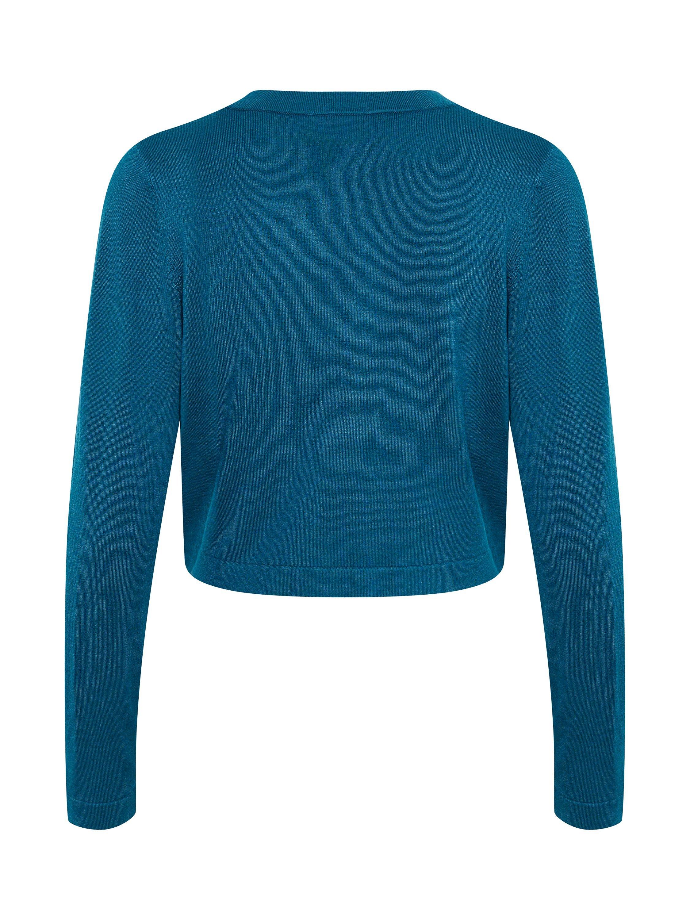 KAFFE Astrid Long Sleeve Bolero Cardigan Top, Legion Blue, XS