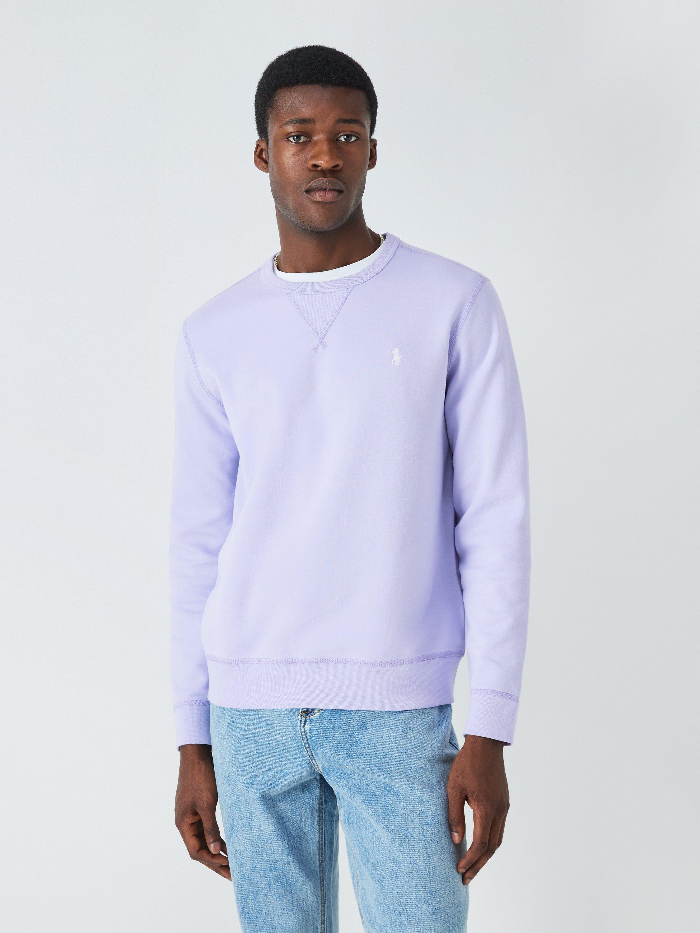 Polo Ralph Lauren Long Sleeve Sweatshirt, Flower Purple, XXL