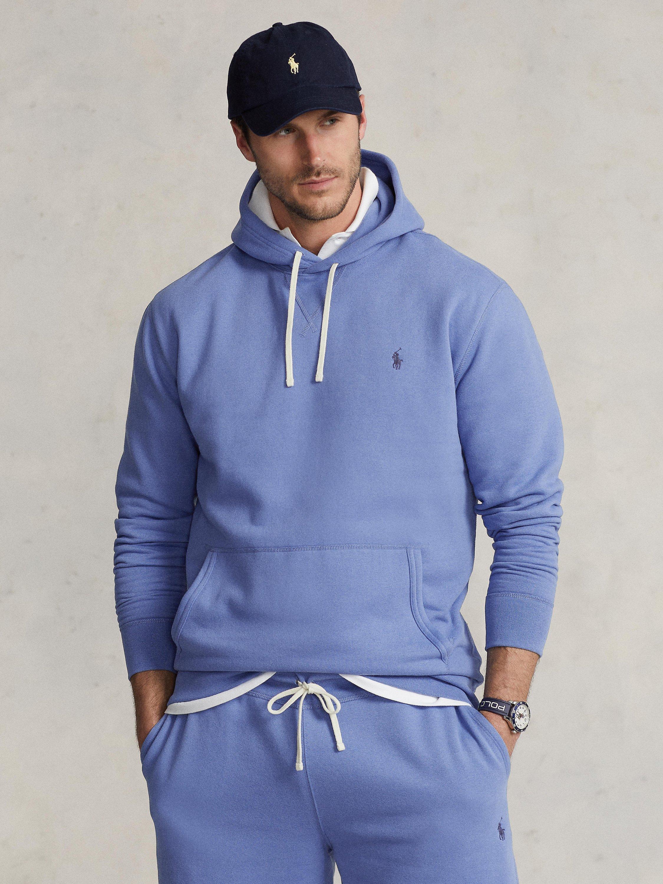 Polo Ralph Lauren Cotton Blend Hoodie, Blue, LT