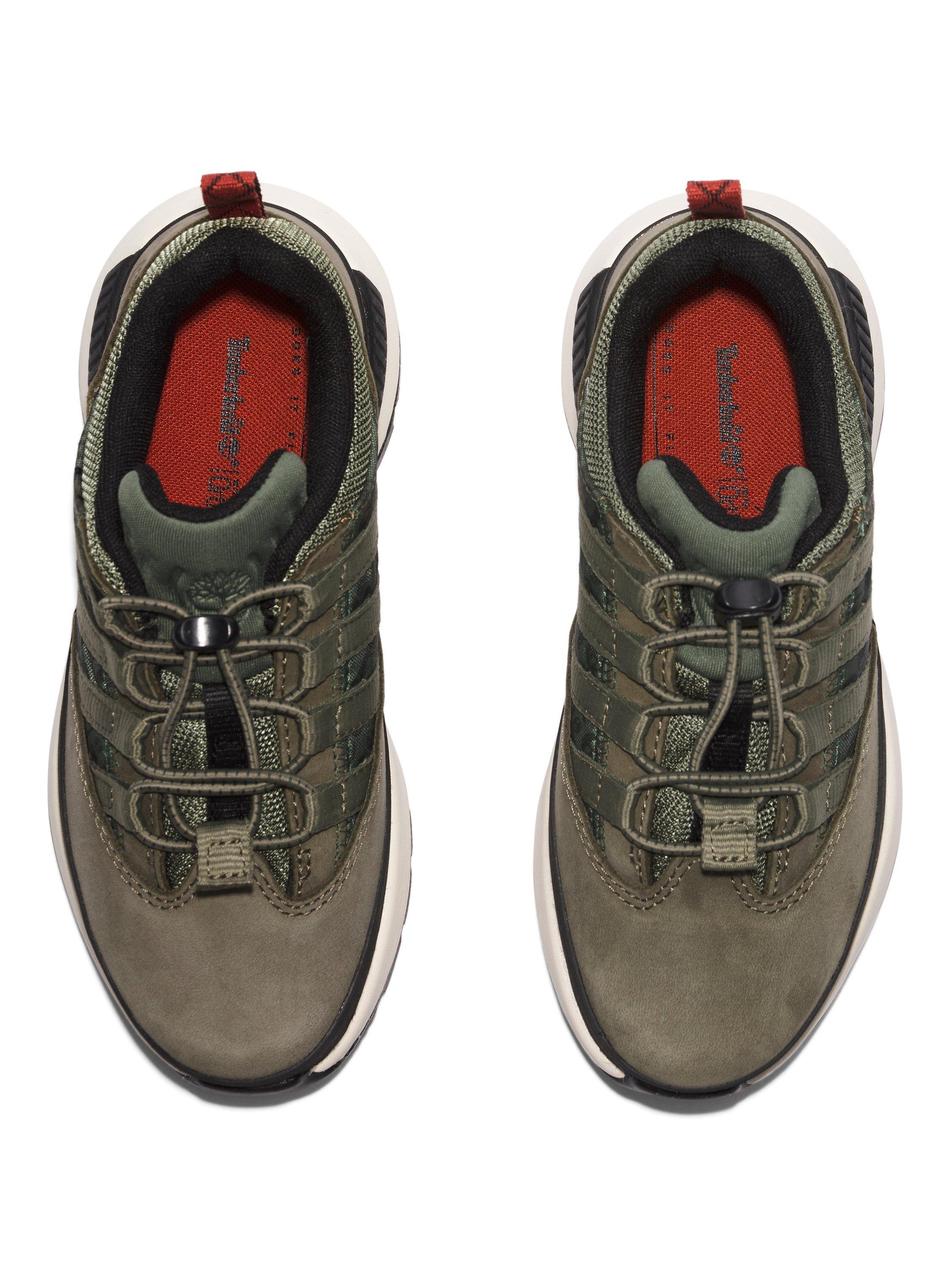Product image 3 of 7, which shows Timberland Kids' Euro Trekker Low Boots, Khaki, 35