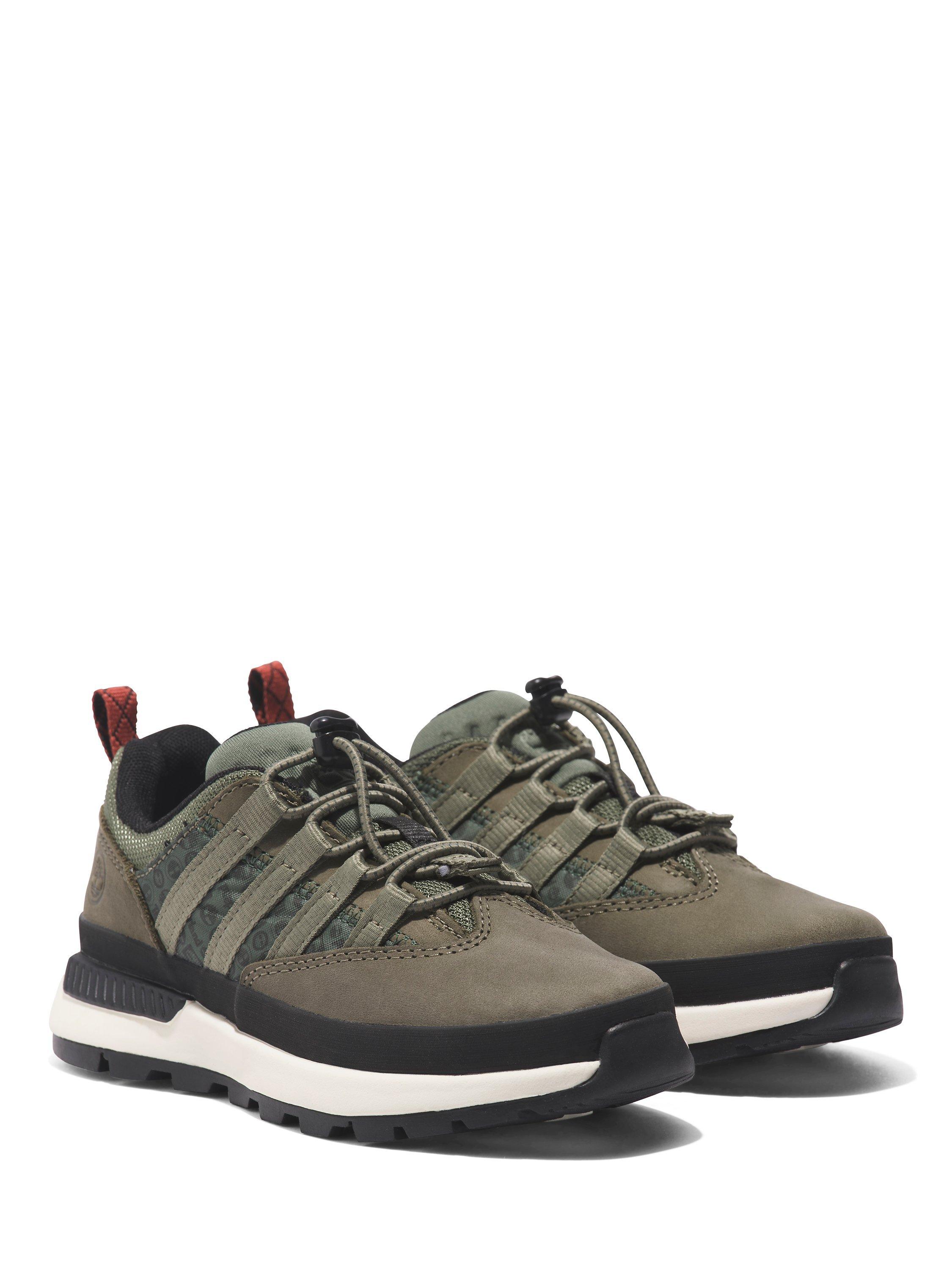 Product image 5 of 7, which shows Timberland Kids' Euro Trekker Low Boots, Khaki, 35