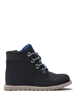 Timberland Kids' Pokey Pine Ankle Boots, Navy