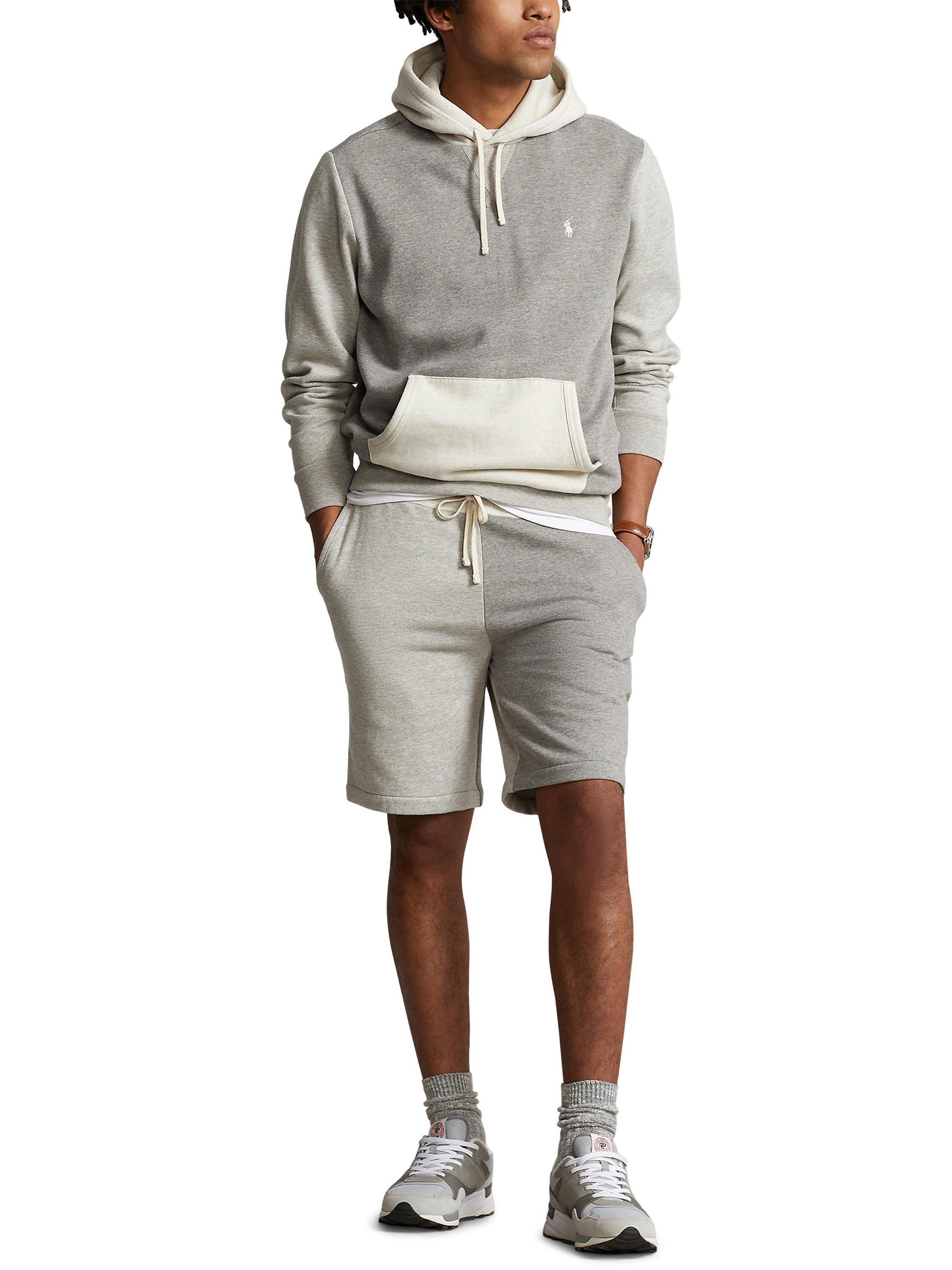 Polo Ralph Lauren Colour Block Hoodie, Grey