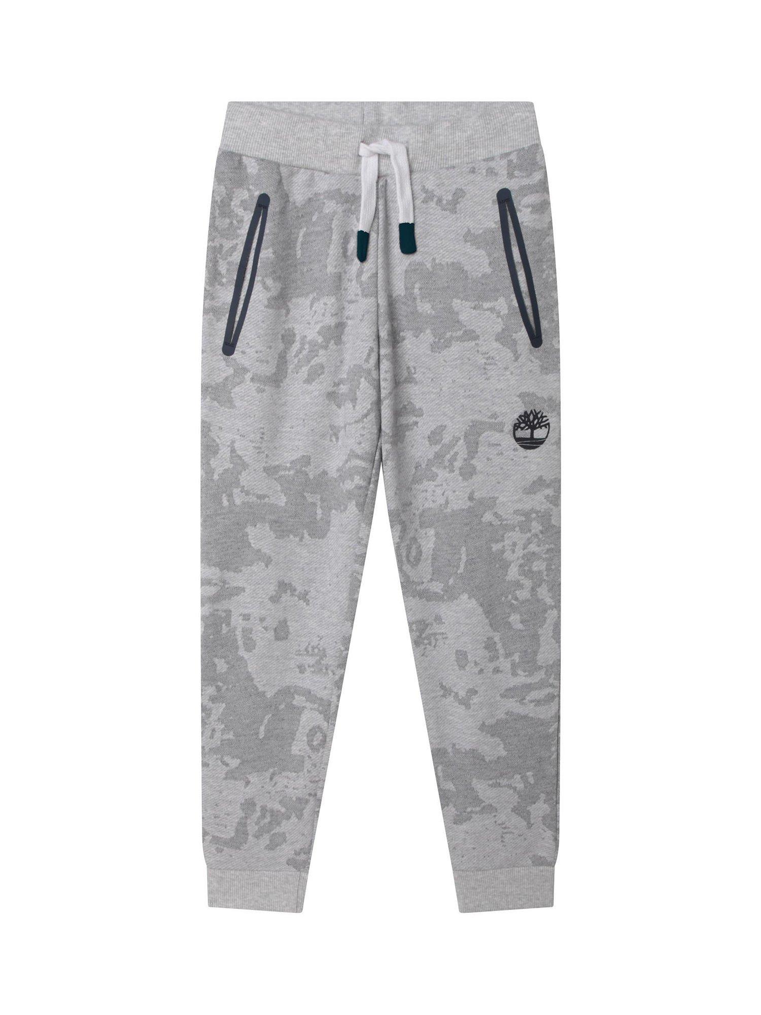 Timberland Kids' Camouflage Joggers, Light Grey