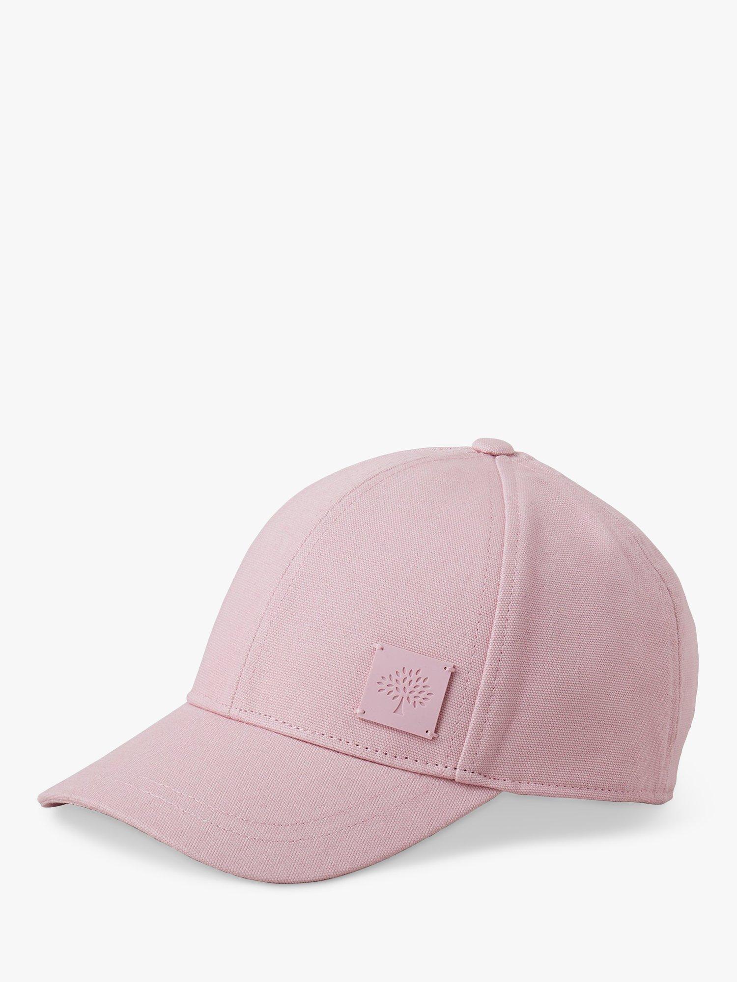 Product image 3 of 4, which shows Mulberry Solid Baseball Cap, Powder Rose, XS-S