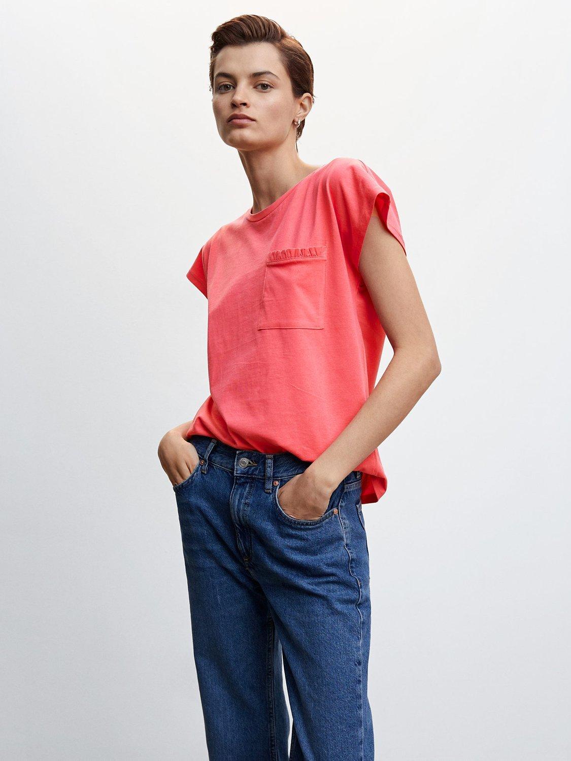 Mango Cotton T-Shirt