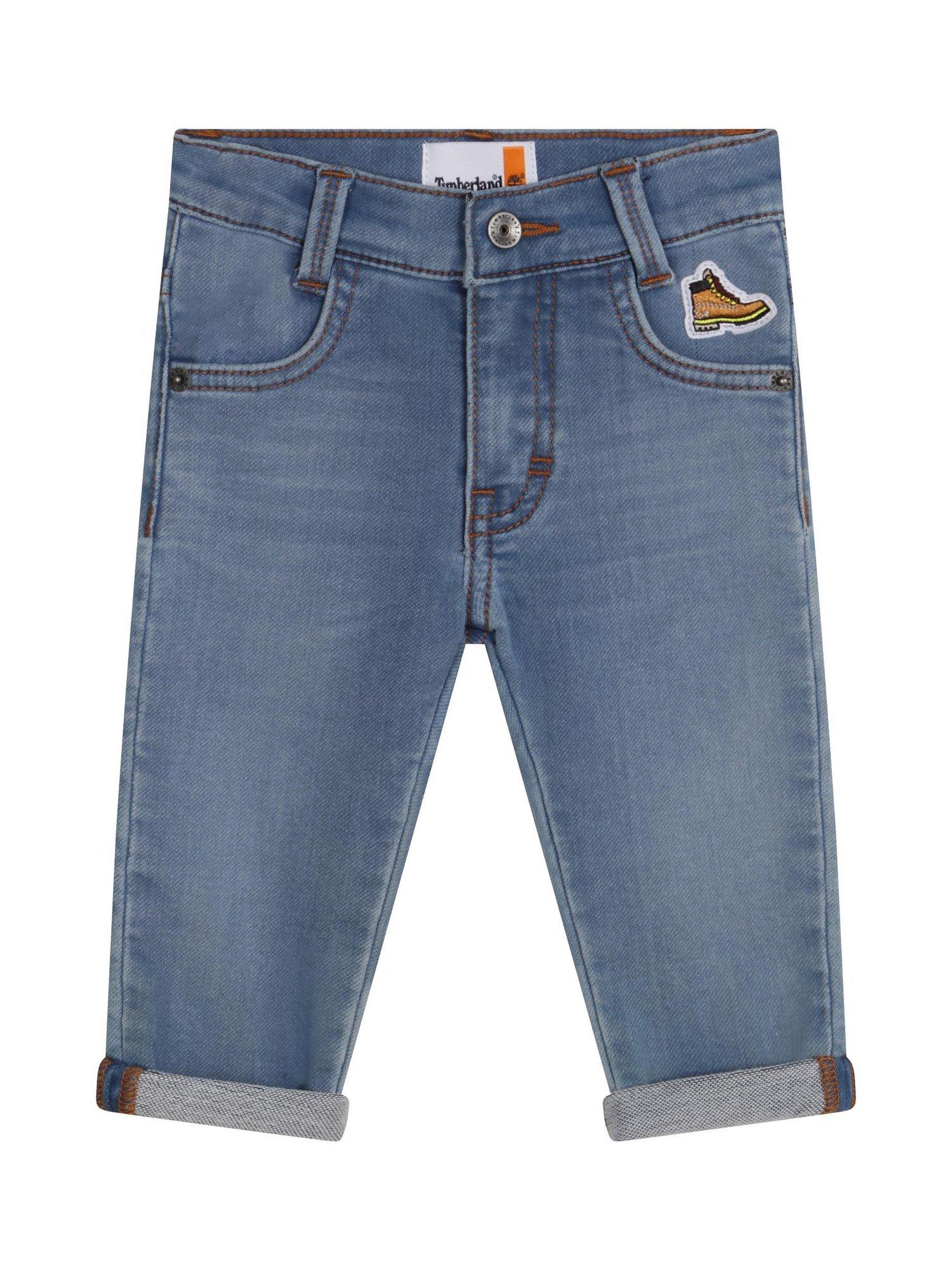 Timberland Baby Denim Jeans, Light Blue