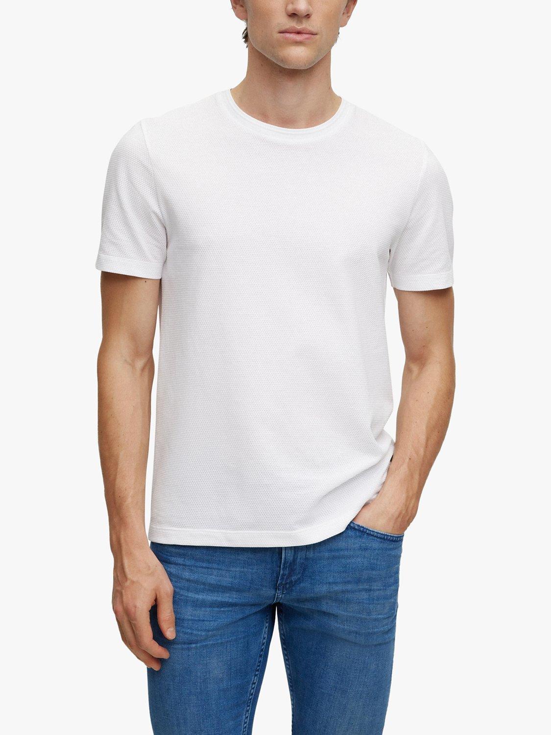 Product image 1 of 5, which shows HUGO BOSS Tiburt 240 T-shirt, White, XL