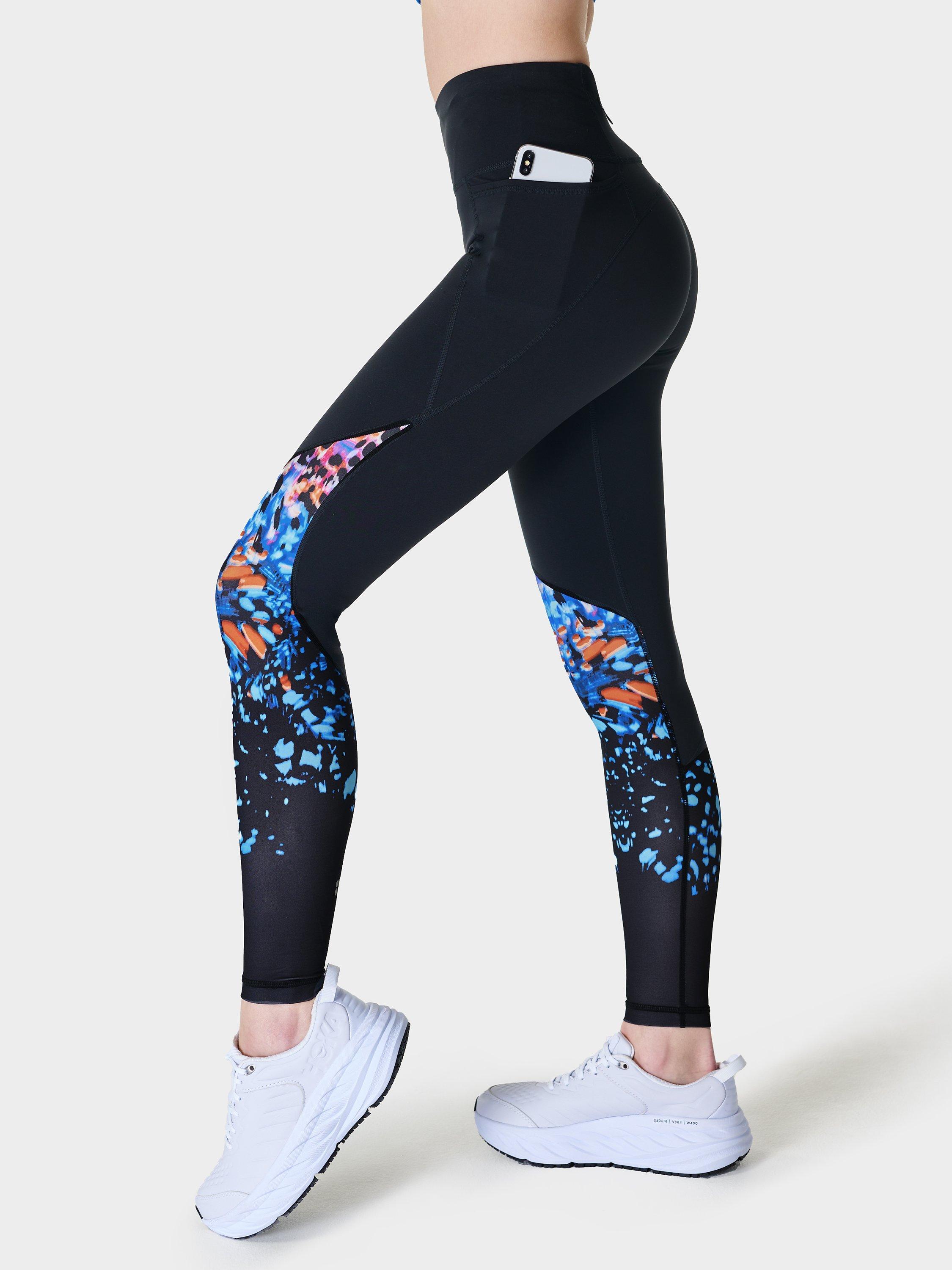 Sweaty Betty Power Gym Leggings, Black Metamor
