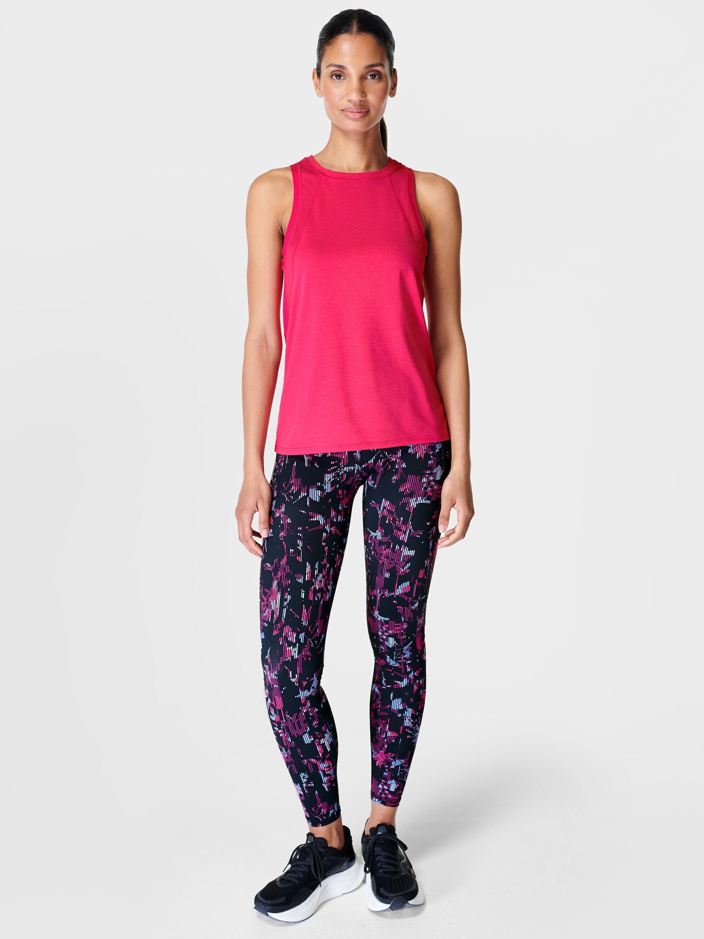 Product image 3 of 6, which shows Sweaty Betty Pacesetter Running Vest, Framboise Pink, S