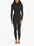 Billabong 3/2mm Synergy Back Zip GBS Long Sleeve Wetsuit, Black