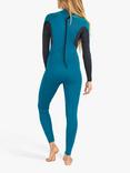 Billabong 4/3mm Launch Back Zip GBS Long Sleeve Wetsuit, Pacific