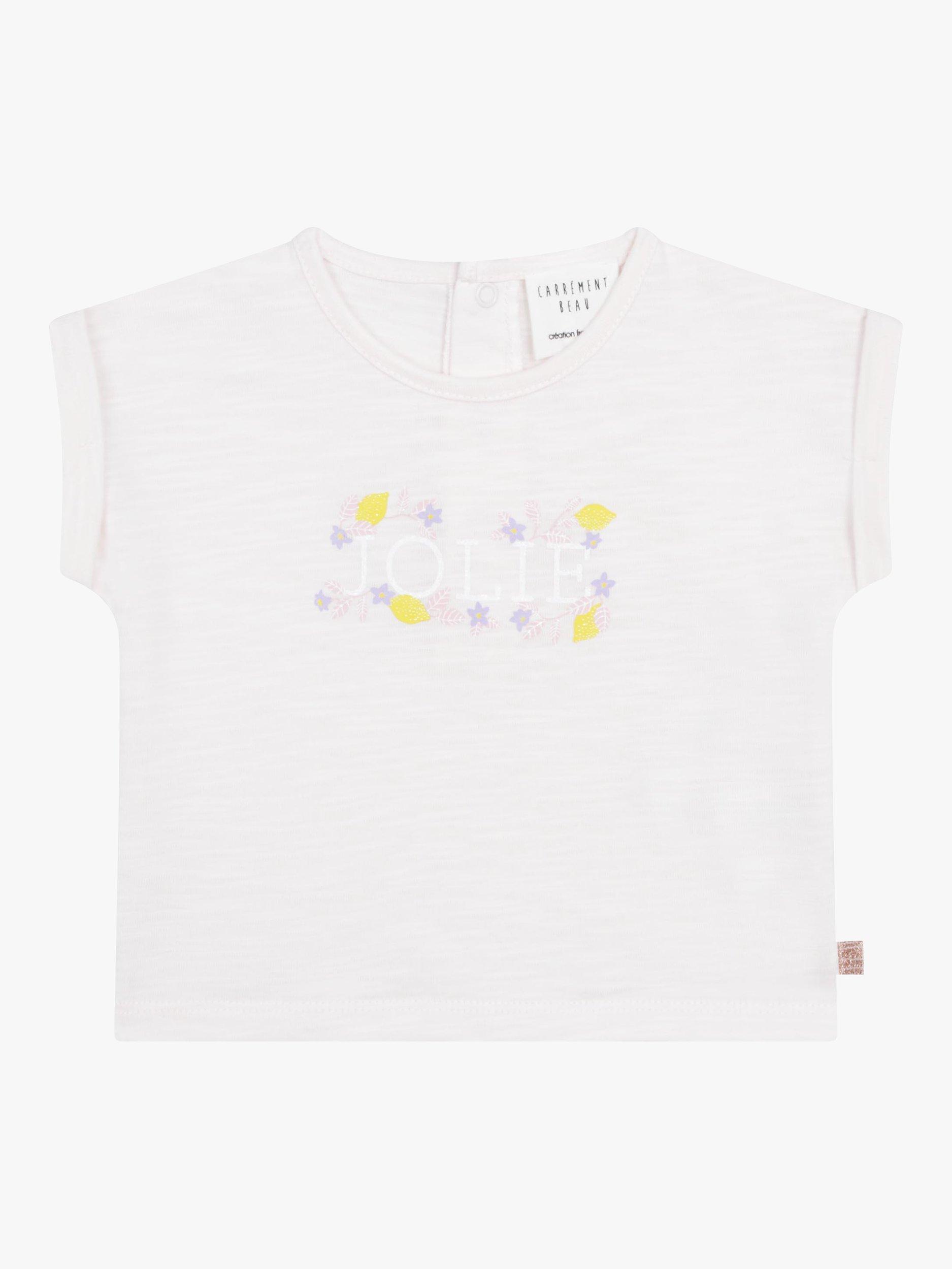 Carrément Beau Baby Short Sleeve T-Shirt, Apricot