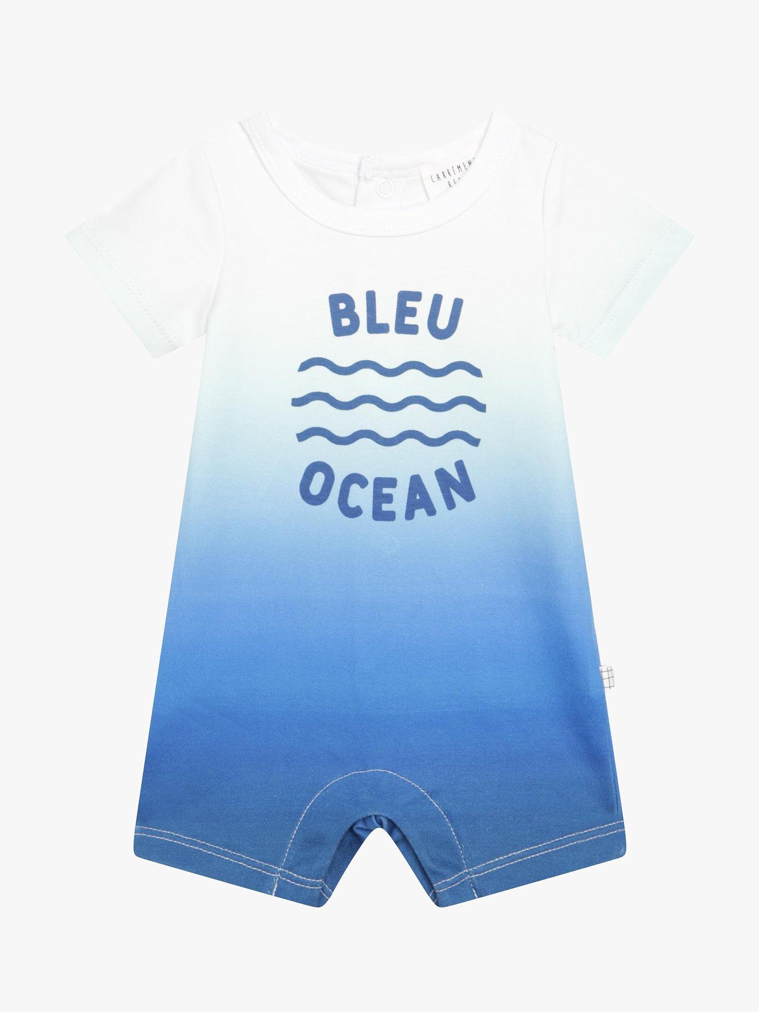 Carrément Beau Baby Ocean Romper, Multi