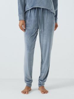 John Lewis Cleo Velour Joggers, Grisaille