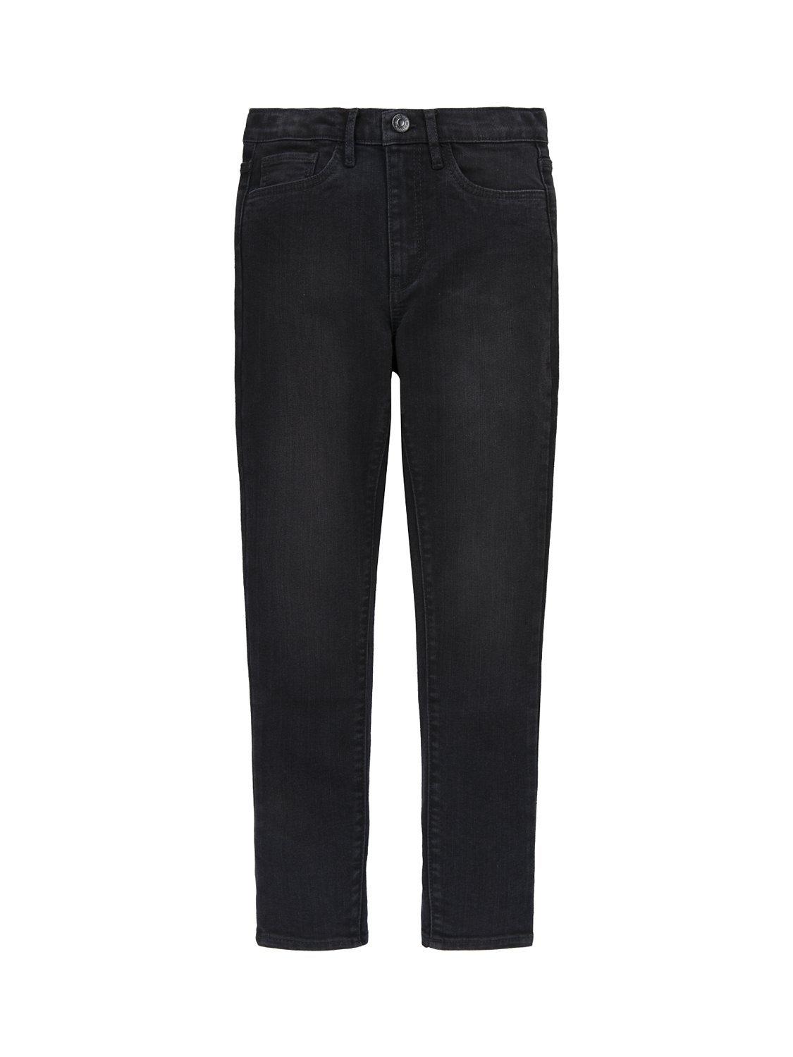 Product image 1 of 2, which shows Levi's Kids' 720 Skinny Fit Jeans, Black, 10 years