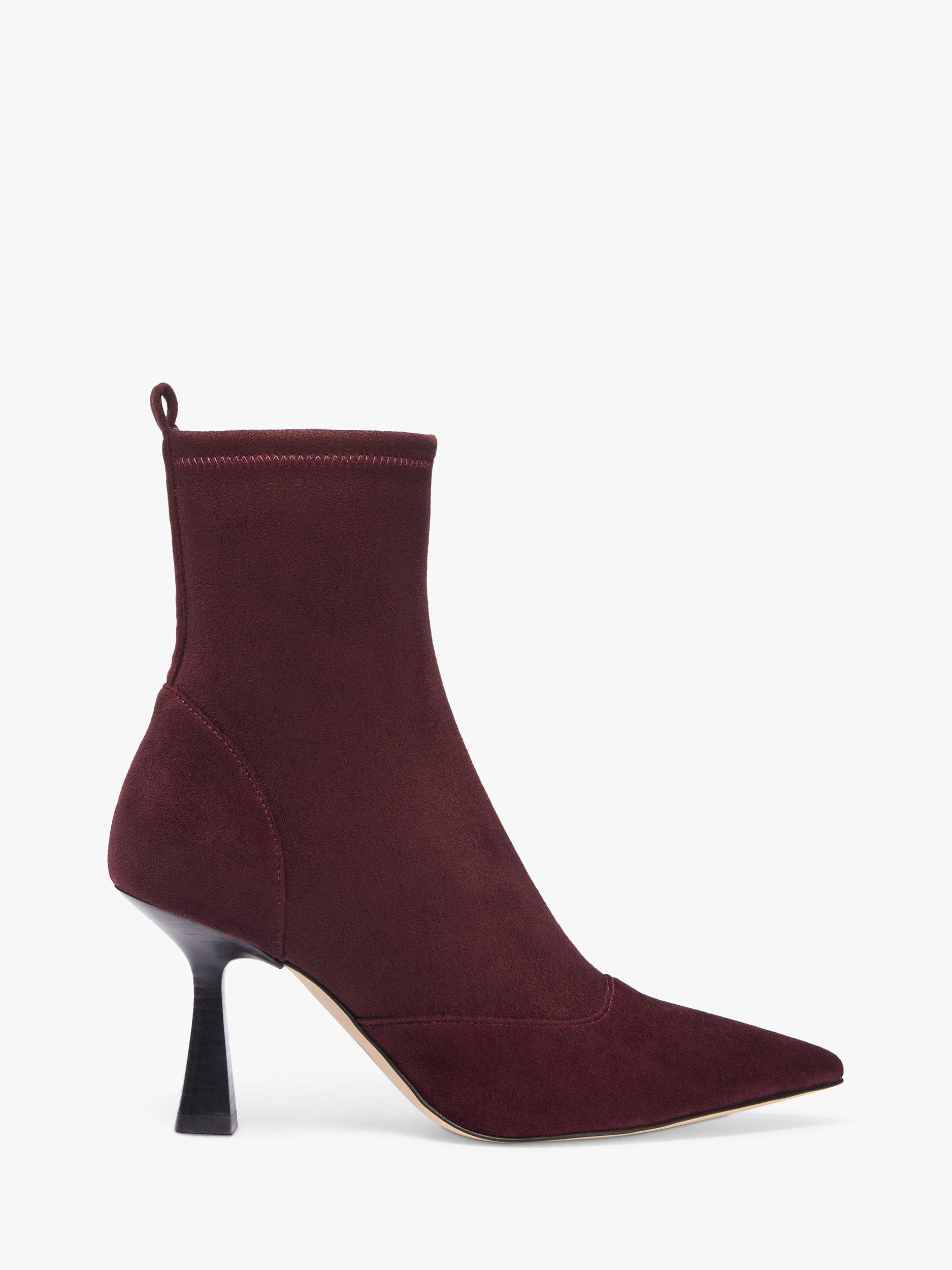Michael Kors Clara Point Toe Ankle Boots, Merlot