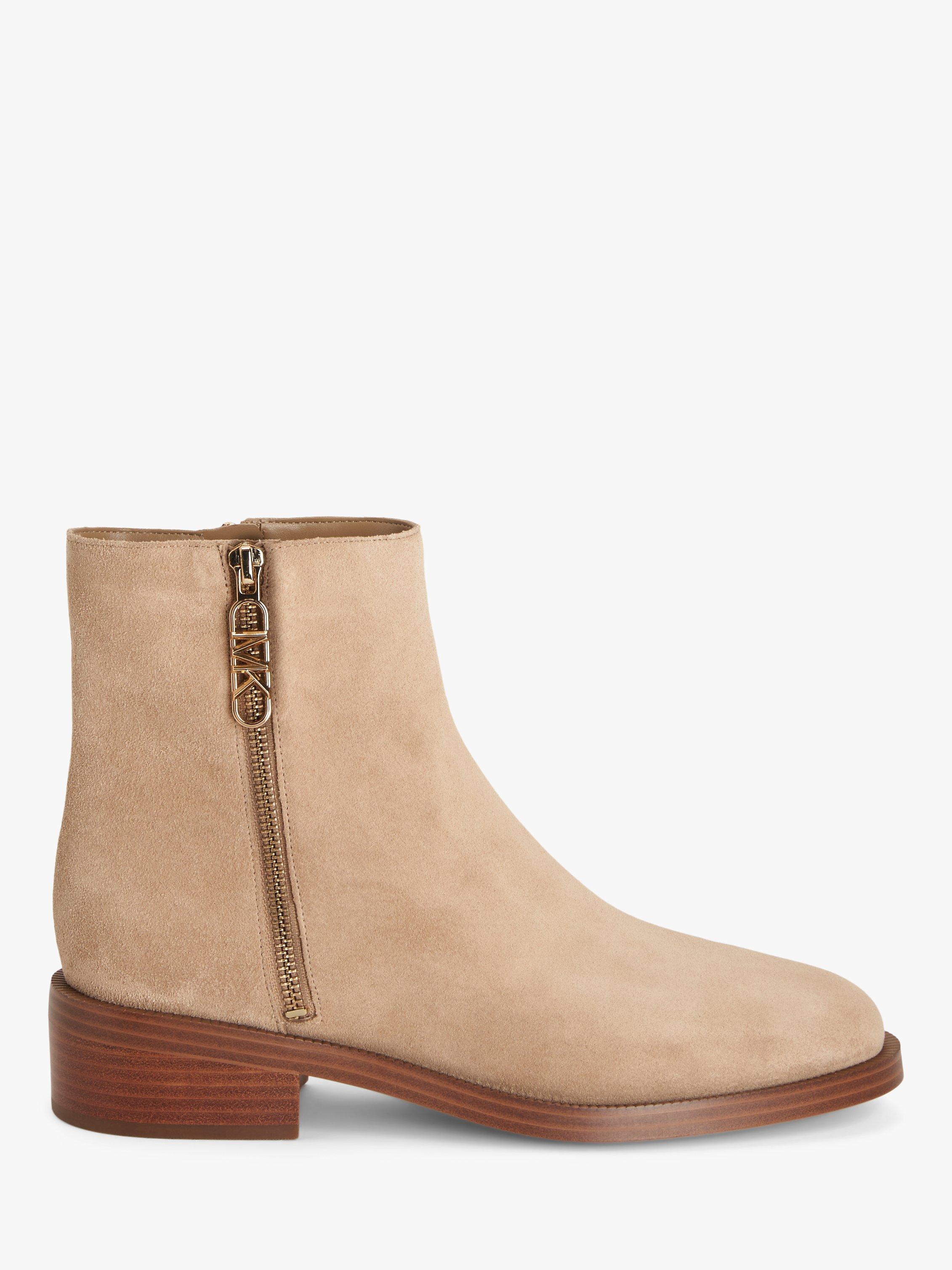 MICHAEL Michael Kors Regan Suede Ankle Boots, Camel