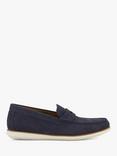 Dune Berkly Nubuck White Sole Loafer