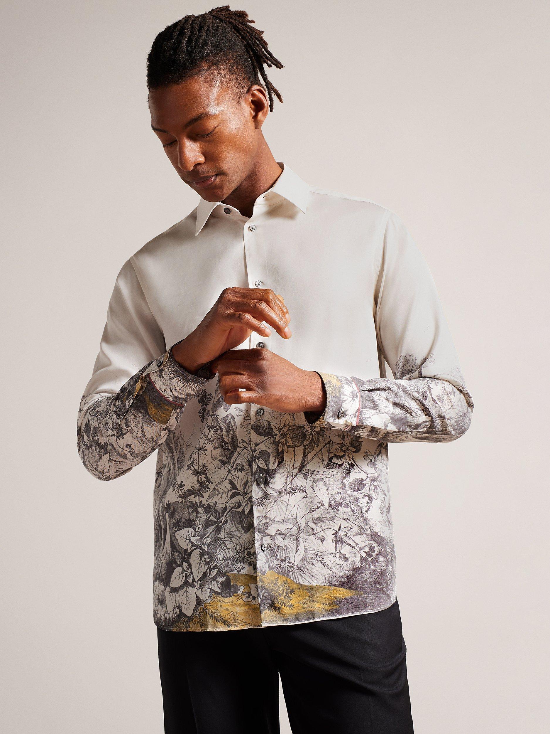 Ted Baker Bushey Shirt, Natural
