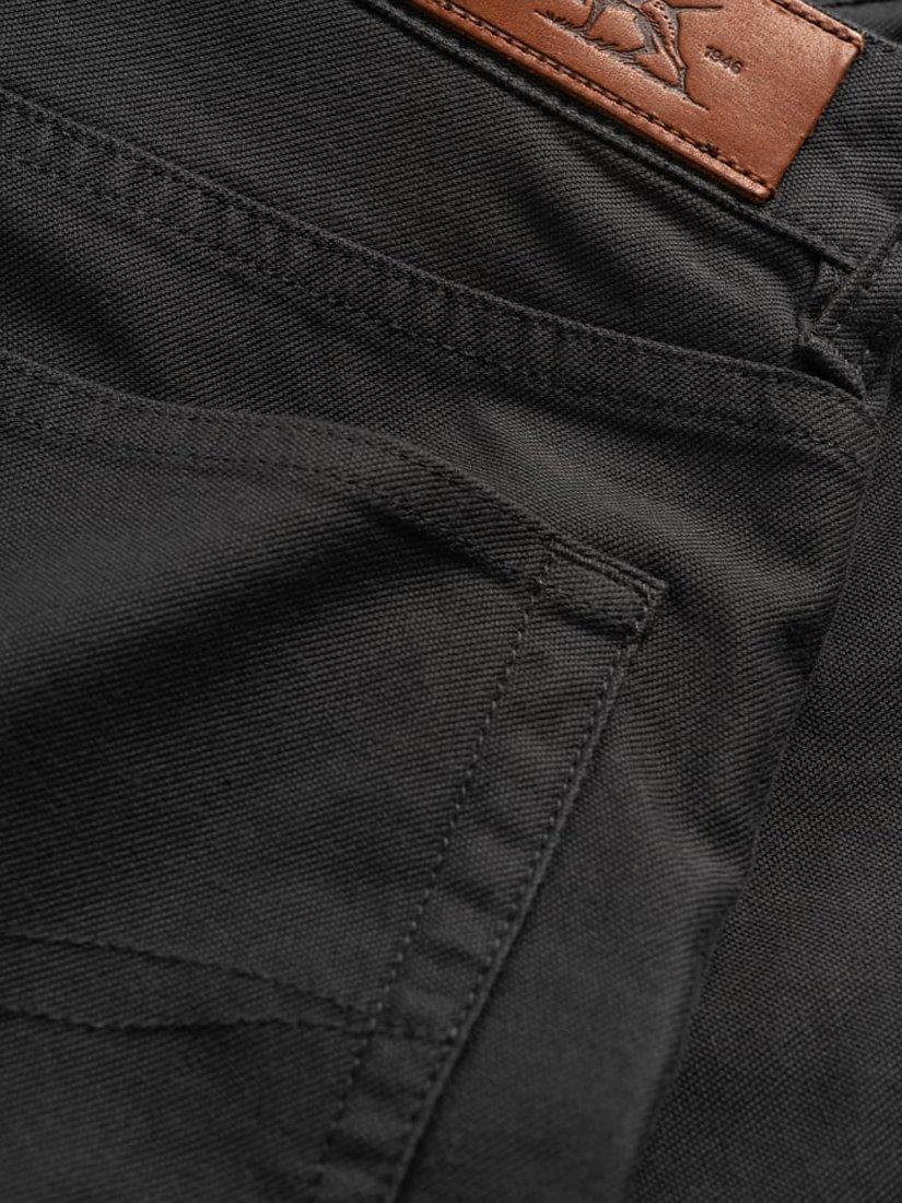 Product image 6 of 6, which shows Rodd & Gunn Motion 2 Straight Fit Stretch Cotton Jeans, Coal, 42R