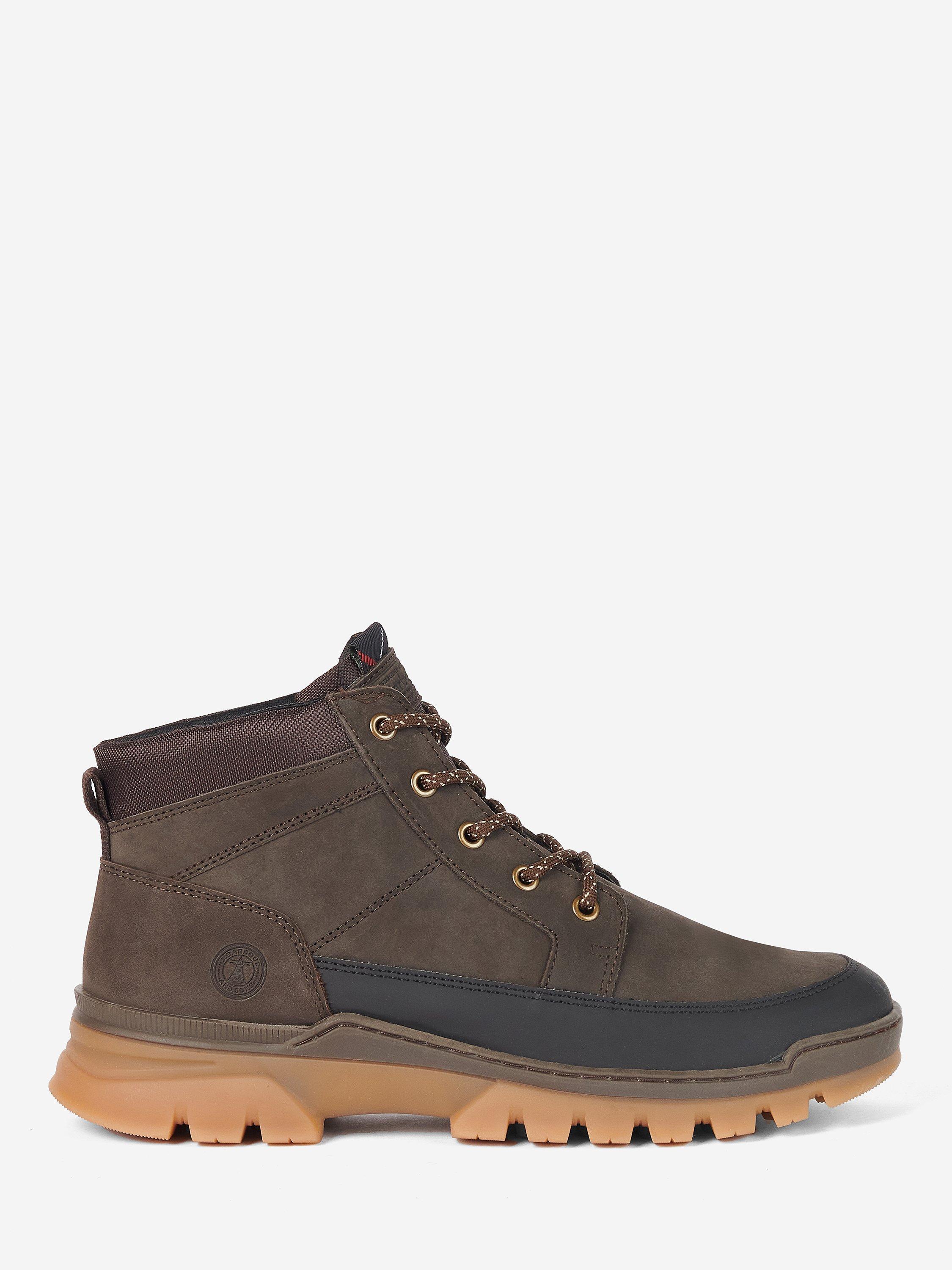 Barbour Miller Derby Boots, Chocolate