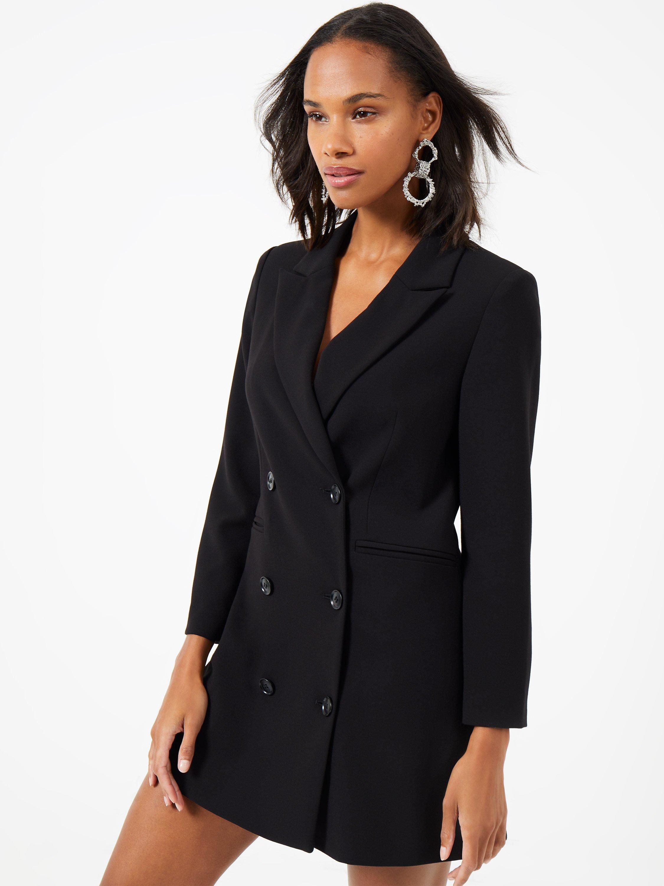 French Connection Whisper Blazer Dress Black