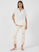 White V-Neck