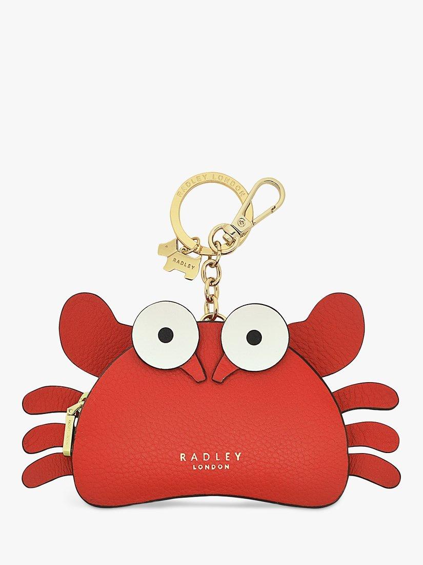 Radley Clawde Bag Charm Keyring, Begonia