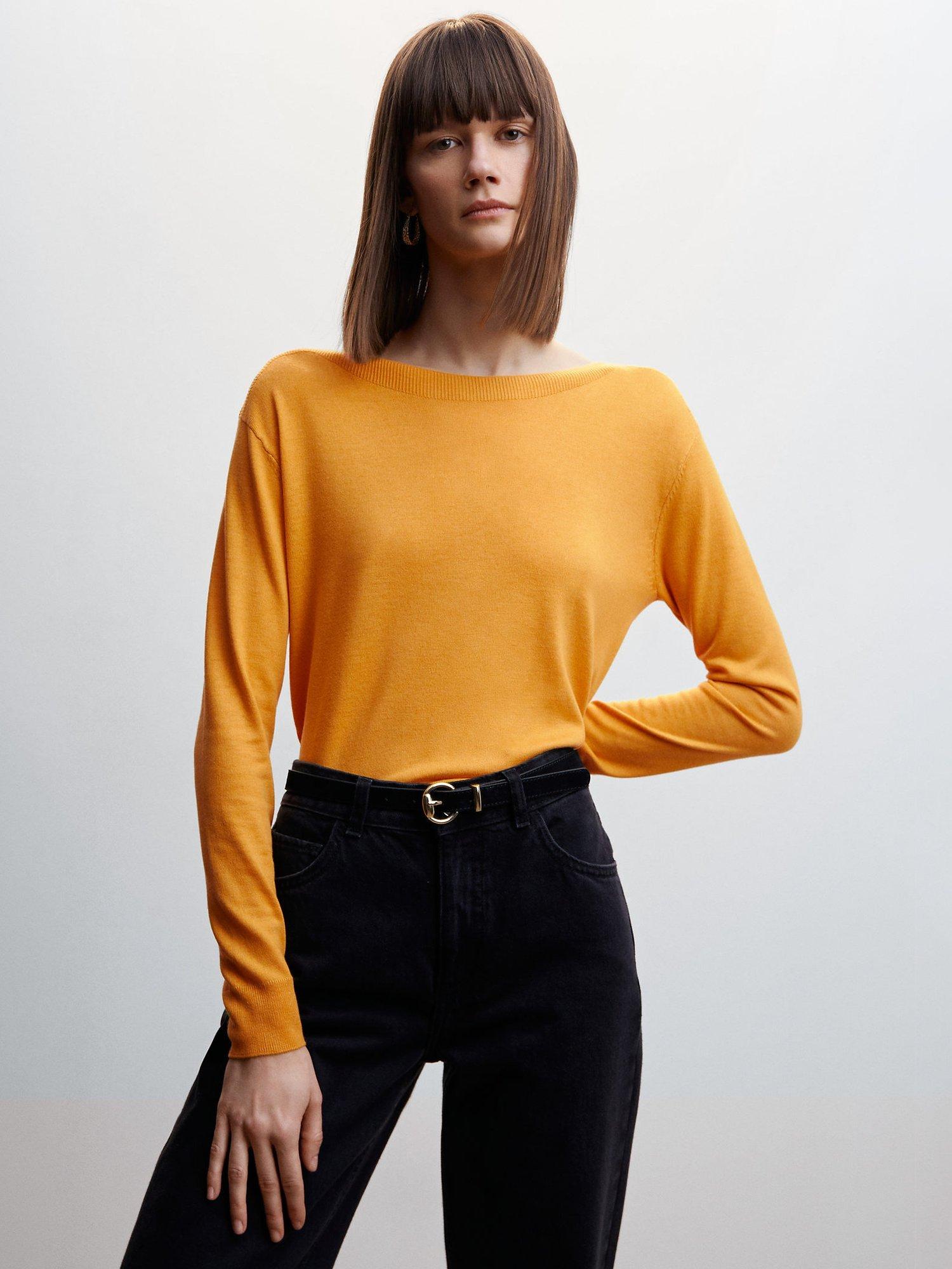 Mango Luca Boat Neck Jumper