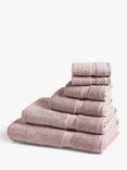 John Lewis Egyptian Cotton Towels, Mauve