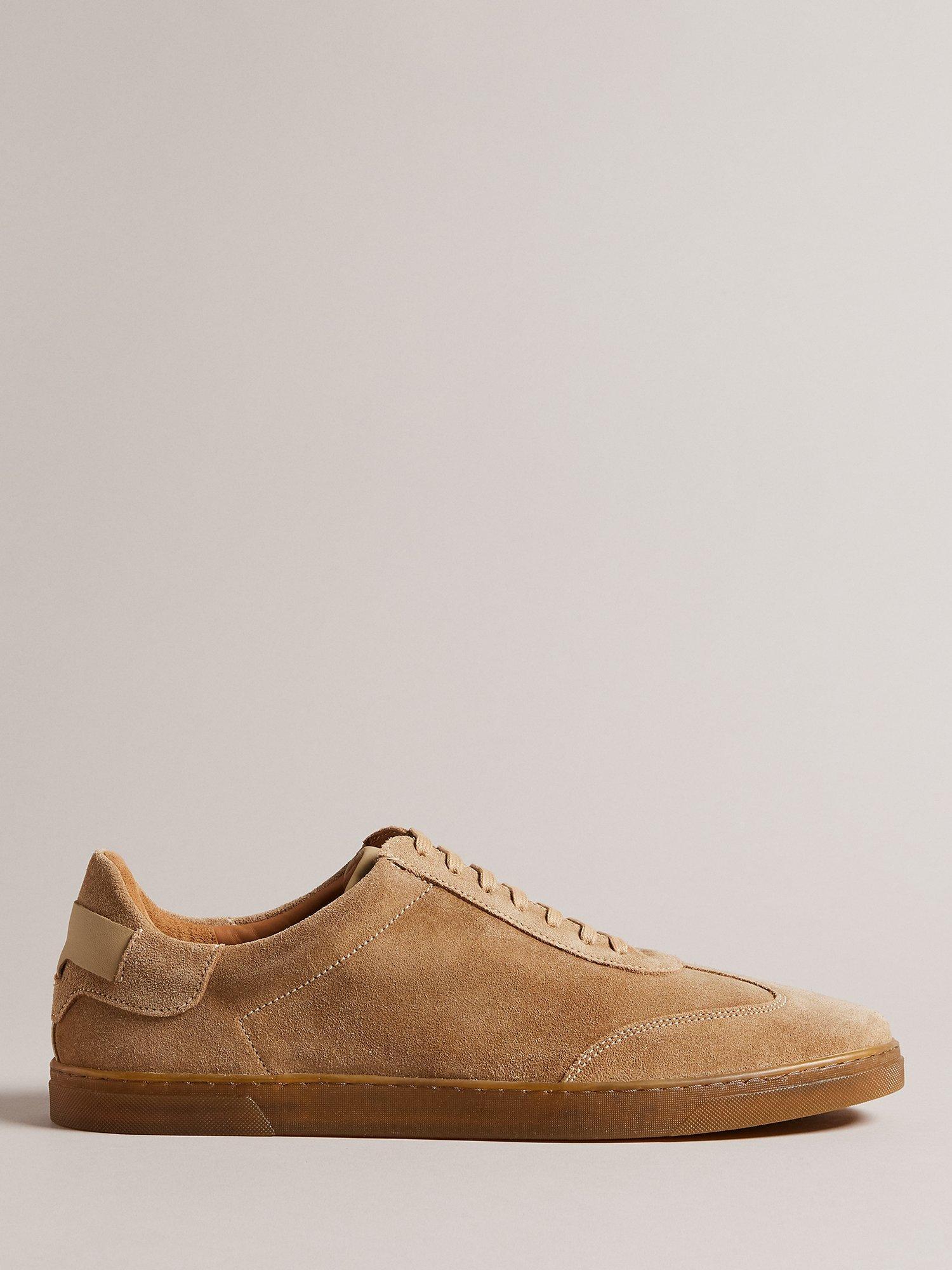 Ted Baker Evrens Suede Trainers, Lt-brown