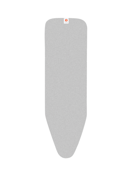 Brabantia Metallised Ironing Board Cover, Light Grey, Grey