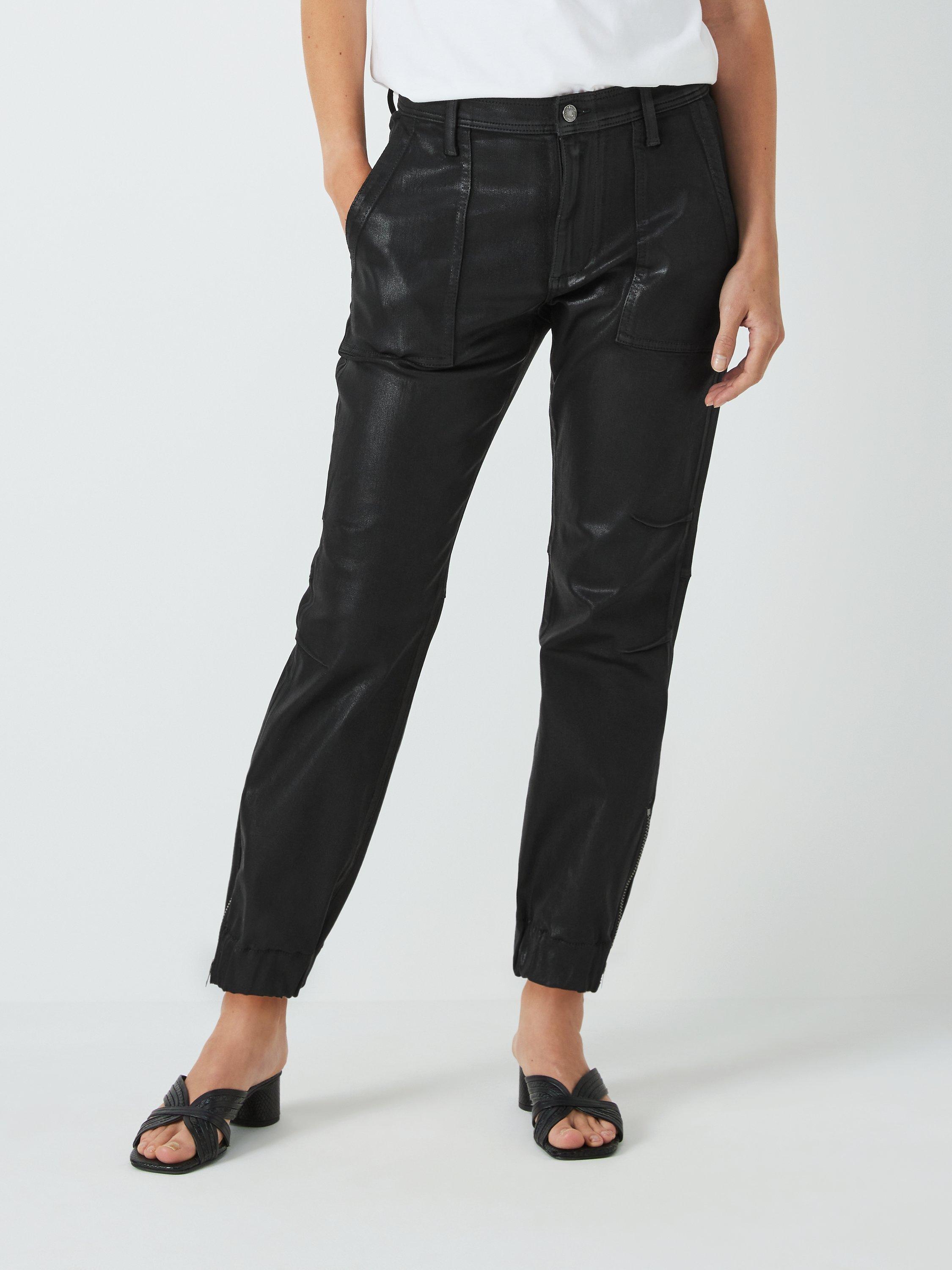 7 For All Mankind Boyfriend Joggers, Black