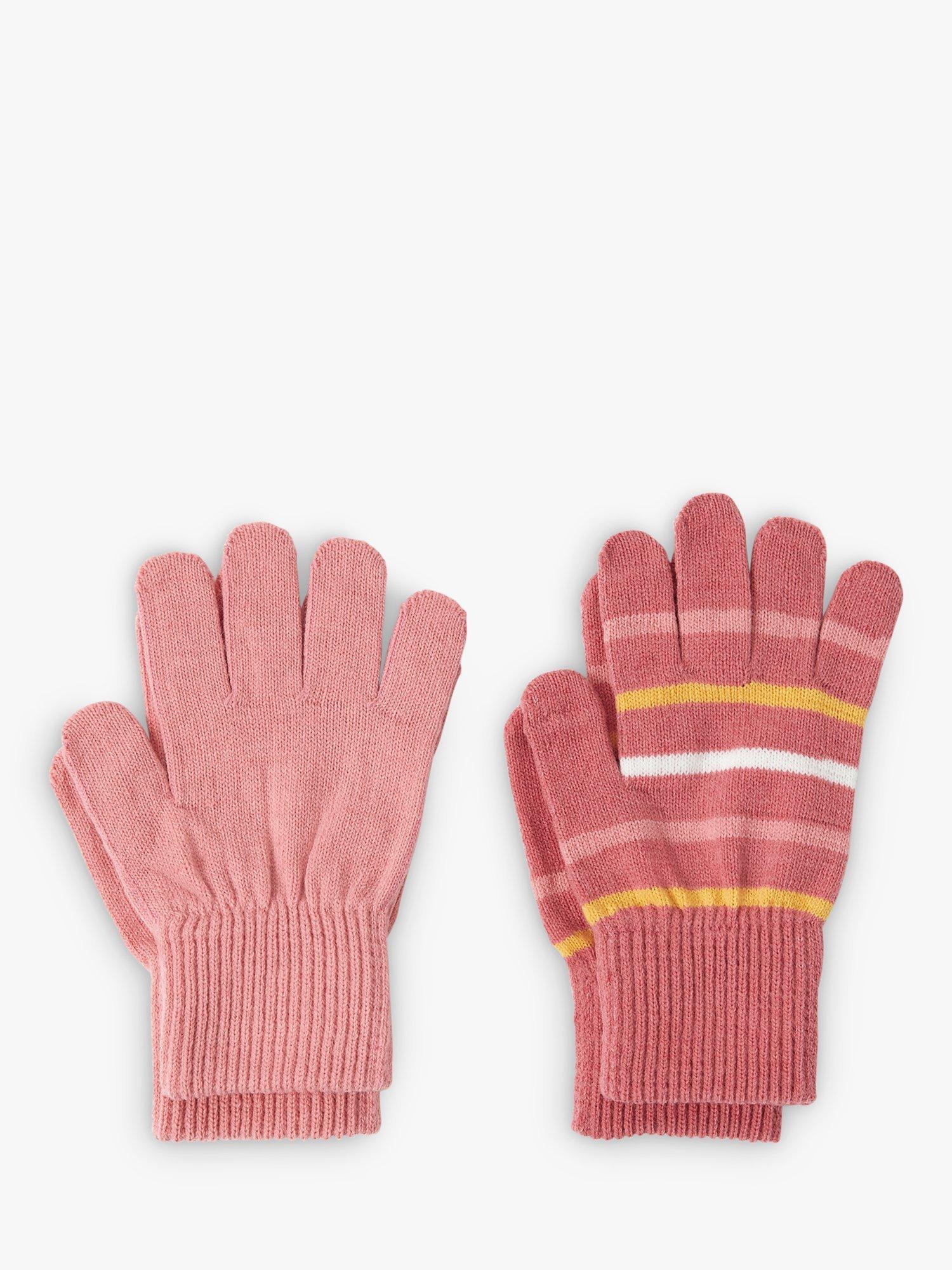 Polarn O. Pyret Kids' Magic Mittens, Pack of 2, Pink, 4-12 years
