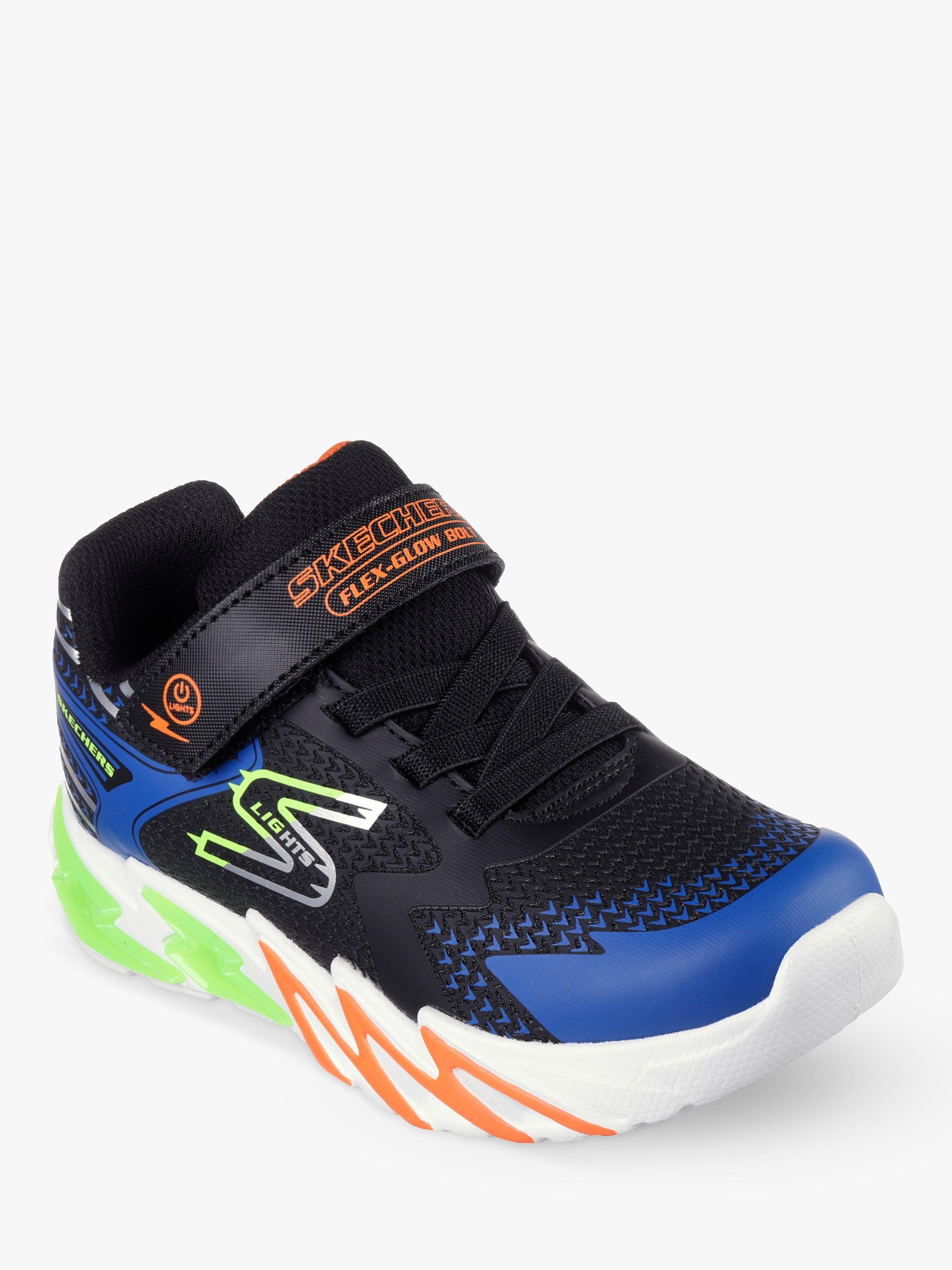 Skechers Kids S Lights Flex Glow Bolt Light Up Trainers