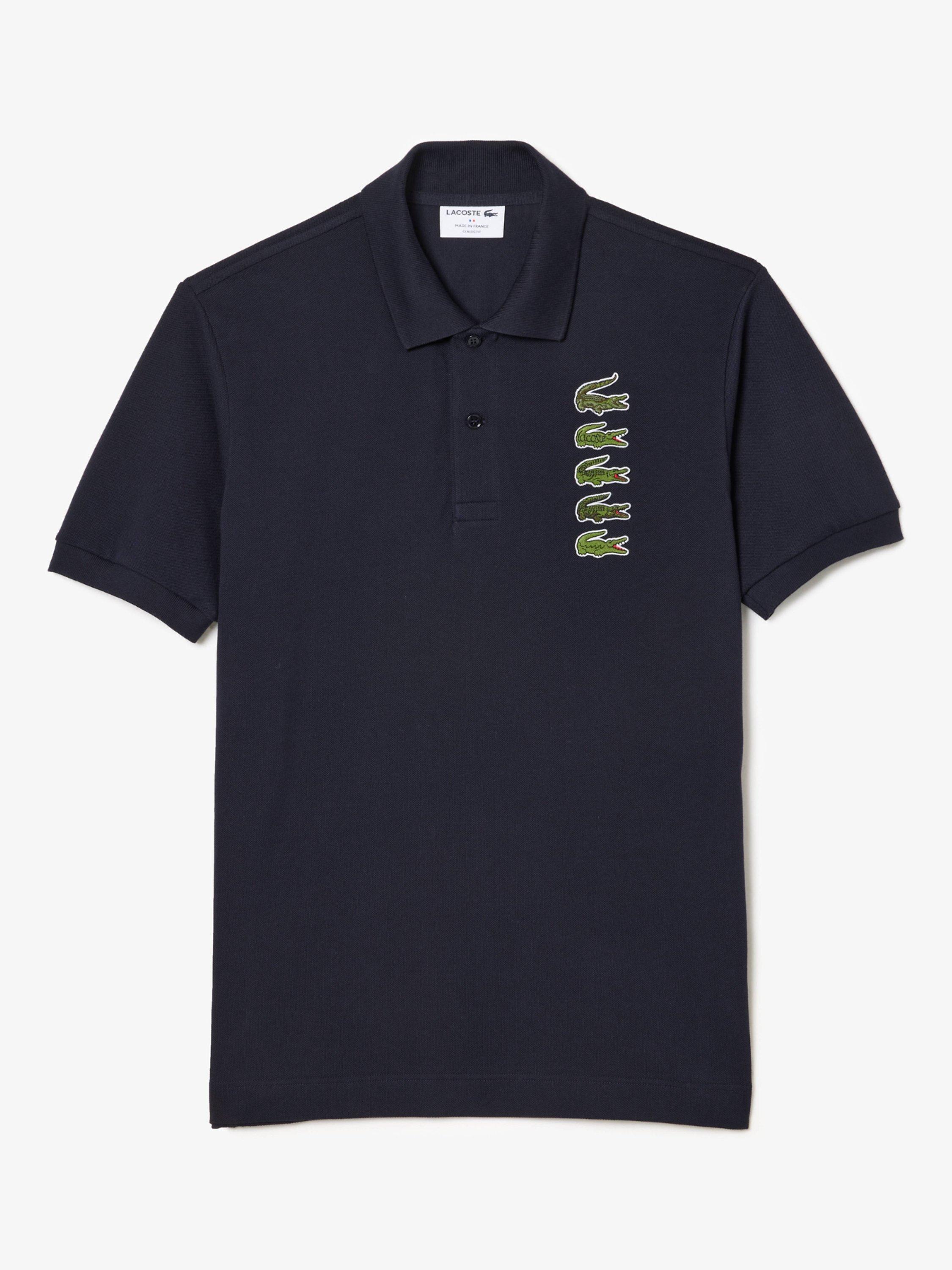 Lacoste Holiday Croc Logo Polo Shirt, Hde Aby