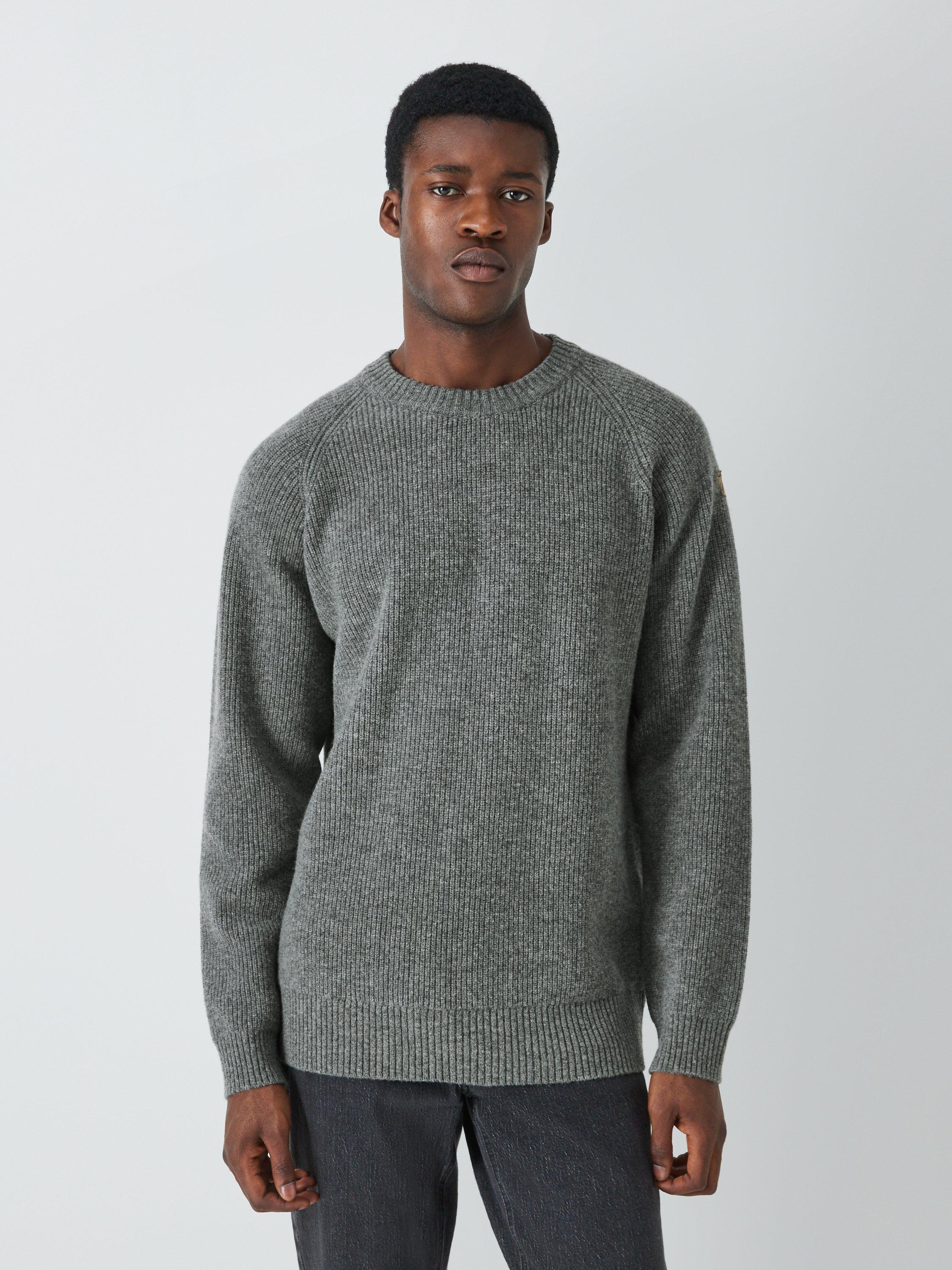 Fjällräven Övik Wool Knit Jumper, Grey