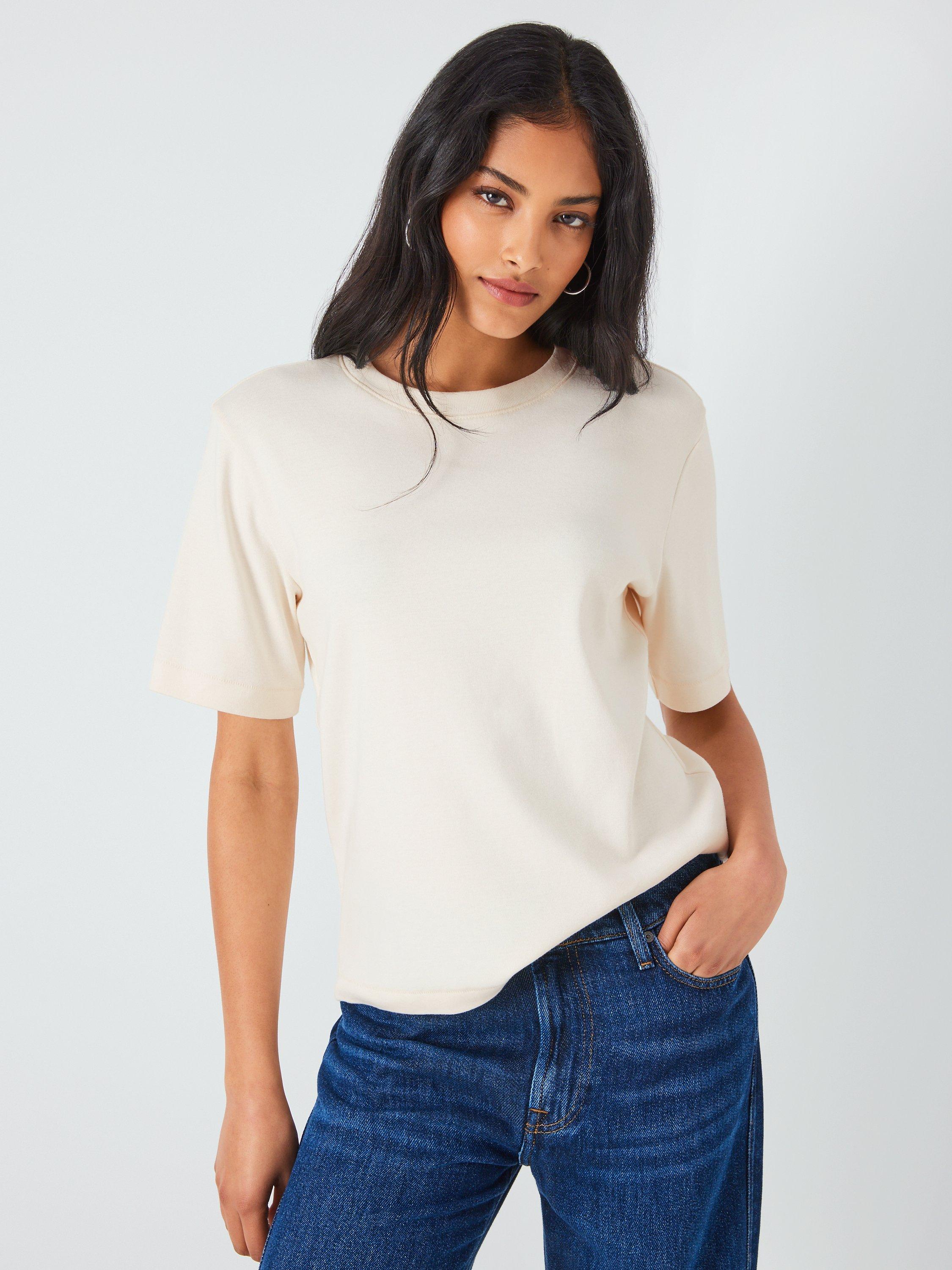 7 For All Mankind Everyday Crew Neck T-Shirt, White
