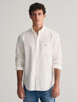 GANT Poplin Regular Fit Shirt, 110 White