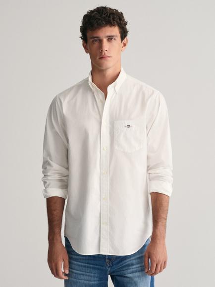 GANT Poplin Regular Fit Shirt, 110 White