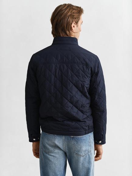 GANT Quilted Windcheater Jacket - view 2, 433 Evening Blue