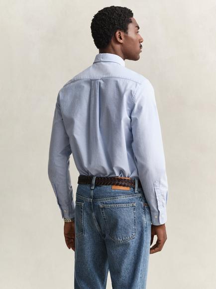 GANT Regular Fit Oxford Shirt - view 2, 455 Light Blue