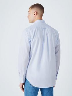 GANT Poplin Banker Stripe Shirt, 455 Light Blue - view 2, 455 Light Blue