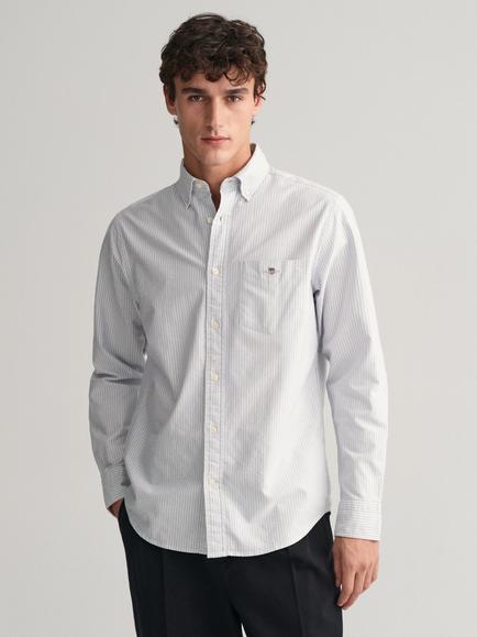 GANT Regular Oxford Banker Shirt, Light Blue, Light Blue