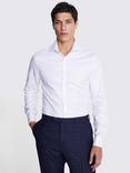 Moss Slim Fit Double Cuff Twill Shirt