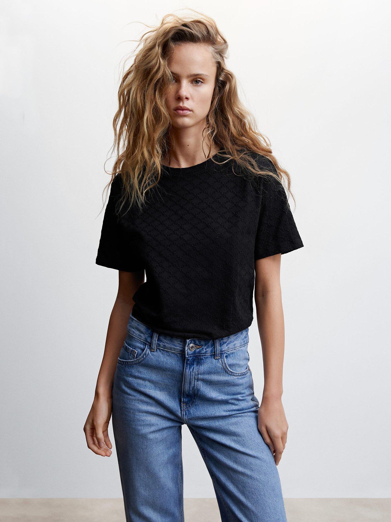 Mango Lotus Cotton Tee