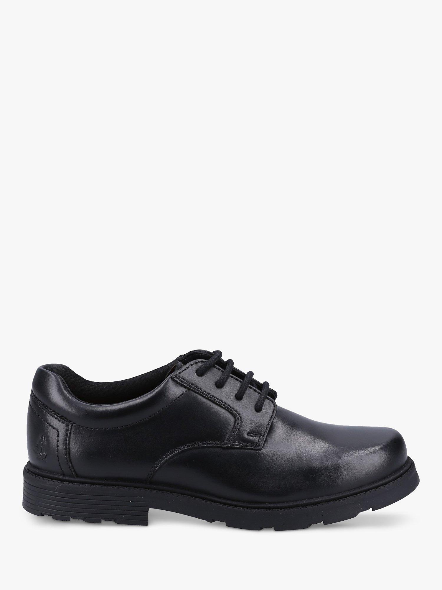 Hush Puppies Kids' Oliver Lace Up School Shoes, Black